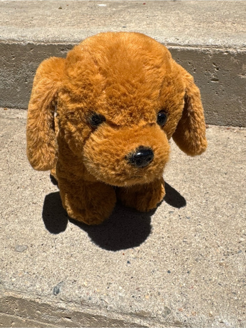 Adorable Brown Plush Dog Retriever/Goldenoodle Stuffie